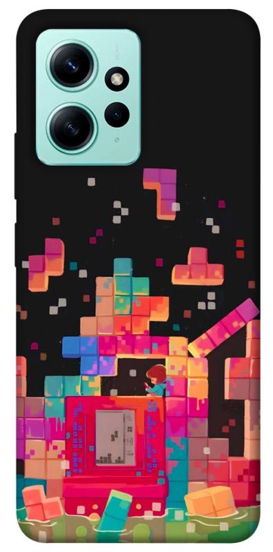Чохол itsPrint Tetris для Xiaomi Redmi Note 12 4G, ігри, купити оптом з доставкою
