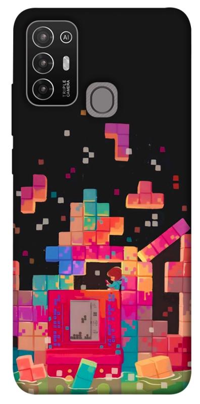 Чохол itsPrint Tetris для ZTE Blade A52, ігри, купити оптом з доставкою