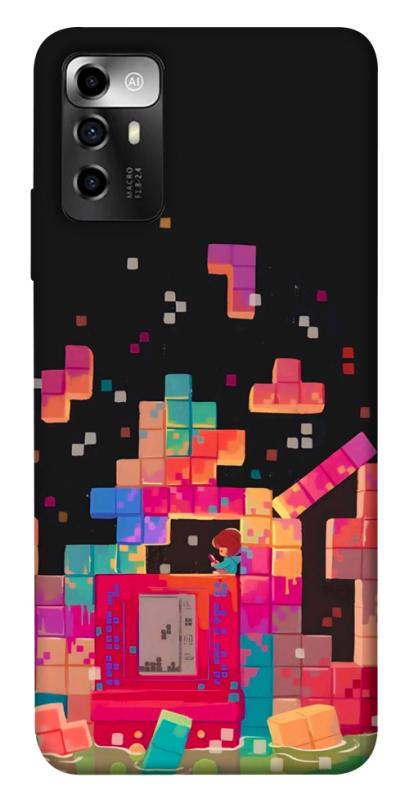 Чохол itsPrint Tetris для ZTE Blade A72, ігри, купити оптом з доставкою