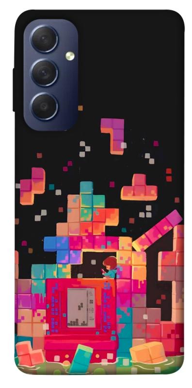 Чохол itsPrint Tetris для Samsung Galaxy M54 5G, ігри, купити оптом з доставкою