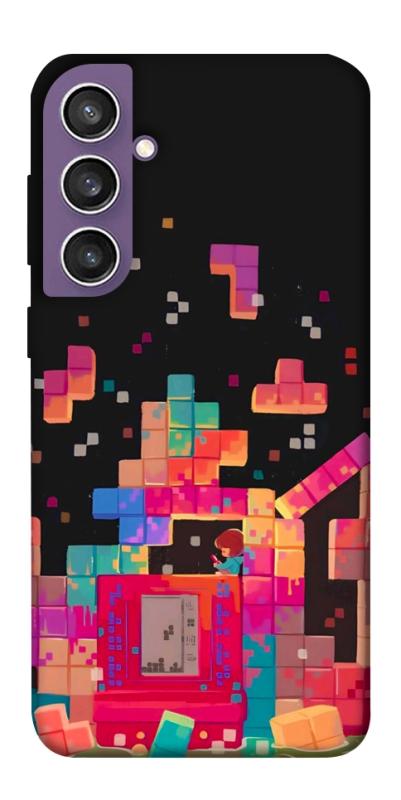 Чохол itsPrint Tetris для Samsung Galaxy S23 FE, ігри, купити оптом з доставкою