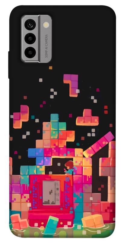 Чохол itsPrint Tetris для Nokia G22, ігри, купити оптом з доставкою