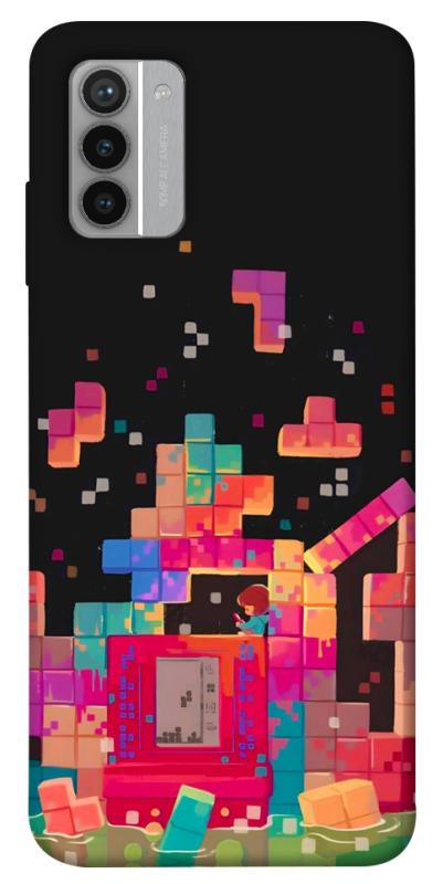 Чохол itsPrint Tetris для Nokia G42, ігри, купити оптом з доставкою
