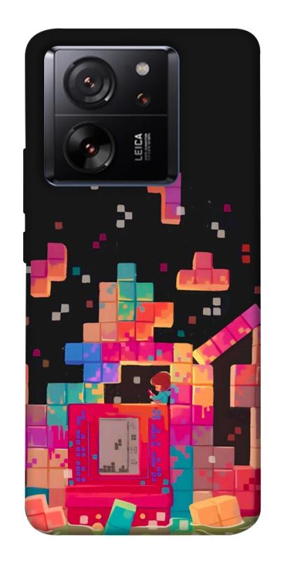 Чохол itsPrint Tetris для Xiaomi 13T, ігри, купити оптом з доставкою