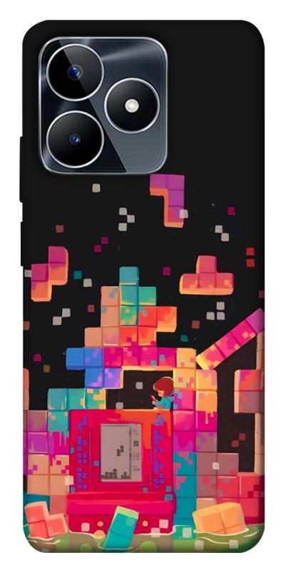 Чохол itsPrint Tetris для Realme C53, ігри, купити оптом з доставкою