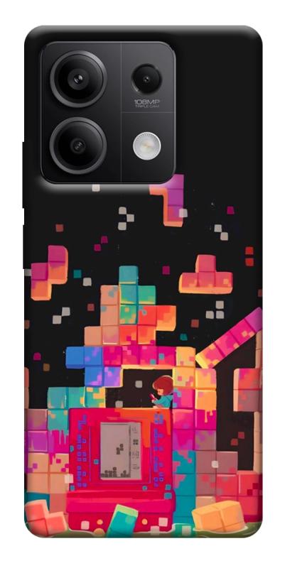 Чохол itsPrint Tetris для Xiaomi Redmi Note 13 5G, ігри, купити оптом з доставкою