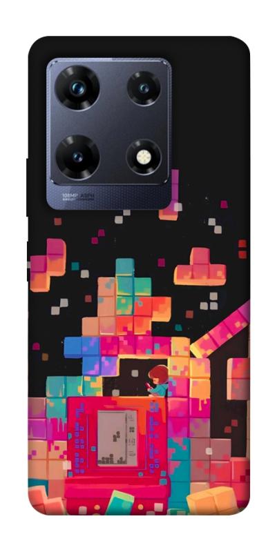 Чохол itsPrint Tetris для Infinix Note 30 Pro, ігри, купити оптом з доставкою