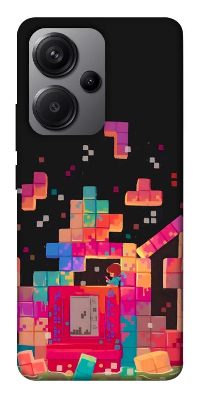 Чохол itsPrint Tetris для Xiaomi Redmi Note 13 Pro+, ігри, купити оптом з доставкою
