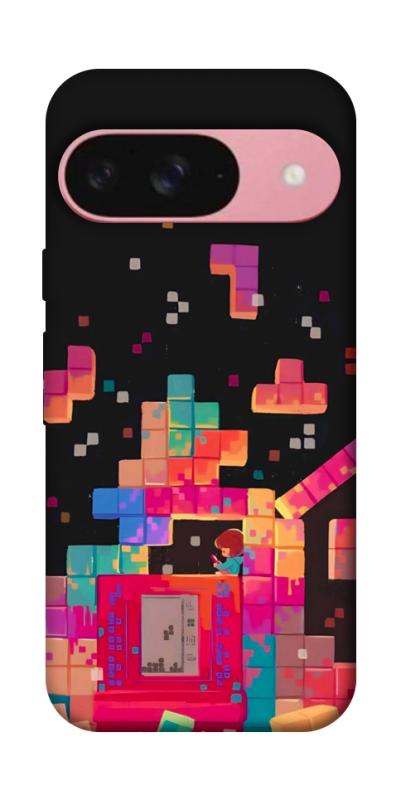 Чохол itsPrint Tetris для Google Pixel 9, ігри, купити оптом з доставкою