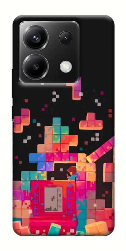 Чохол itsPrint Tetris для Xiaomi Poco X6, ігри, купити оптом з доставкою