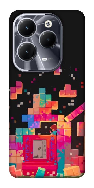 Чохол itsPrint Tetris для Infinix Hot 40, ігри, купити оптом з доставкою