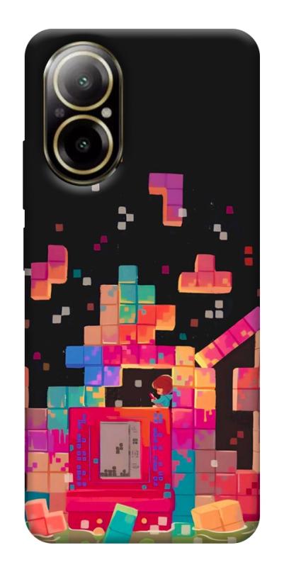 Чохол itsPrint Tetris для Realme C67 4G, ігри, купити оптом з доставкою