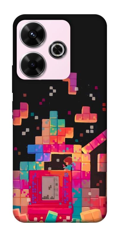 Чохол itsPrint Tetris для Xiaomi Redmi 13 4G / Poco M6 4G, ігри, купити оптом з доставкою