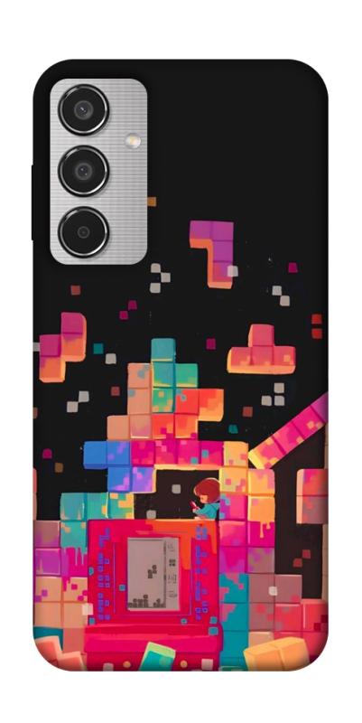 Чохол itsPrint Tetris для Samsung Galaxy M35 5G, ігри, купити оптом з доставкою
