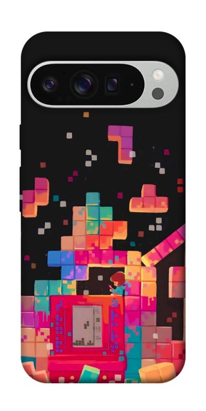 Чохол itsPrint Tetris для Google Pixel 9 Pro XL, ігри, купити оптом з доставкою