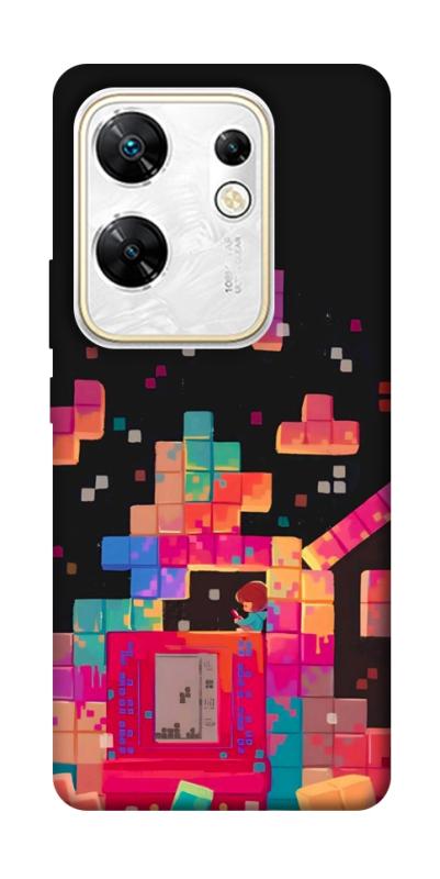 Чохол itsPrint Tetris для Infinix Zero 30 4G, ігри, купити оптом з доставкою
