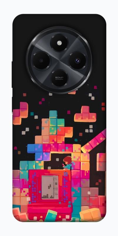 Чохол itsPrint Tetris для Xiaomi Redmi 14C / Poco C75, ігри, купити оптом з доставкою