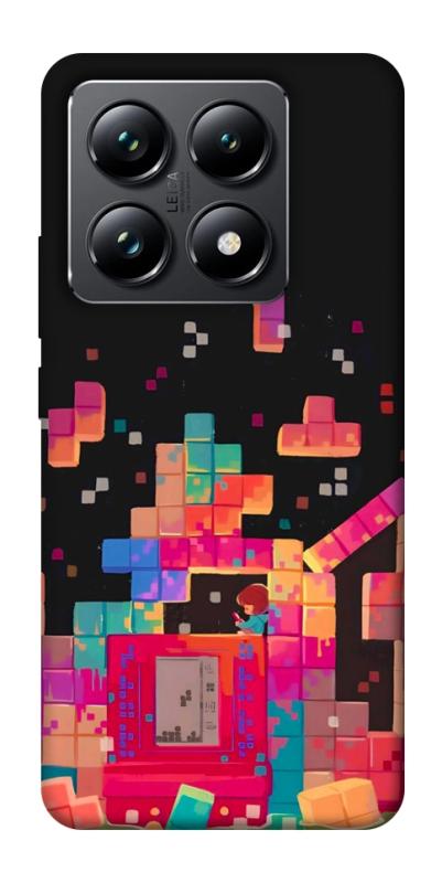 Чохол itsPrint Tetris для Xiaomi 14T Pro, ігри, купити оптом з доставкою