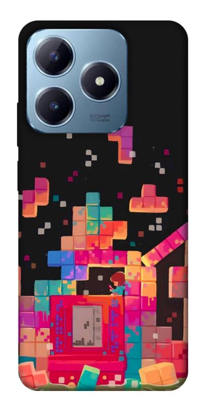 Чохол itsPrint Tetris для Realme C63 4G, ігри, купити оптом з доставкою