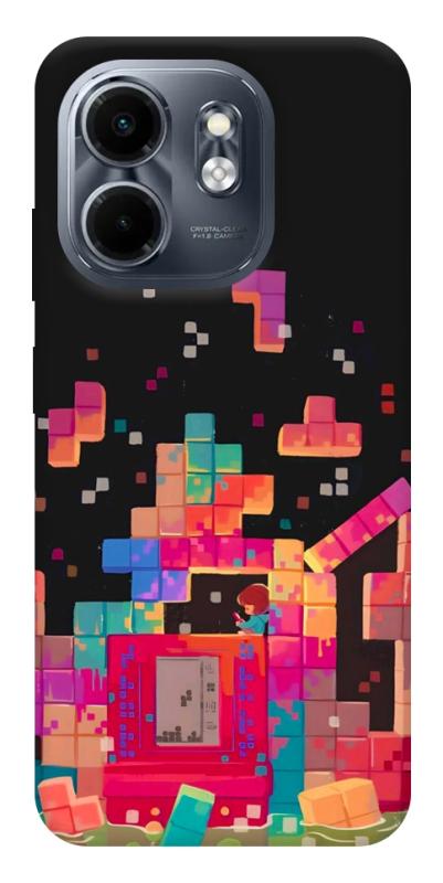 Чохол itsPrint Tetris для Infinix Smart 9 4G / Hot 50i, ігри, купити оптом з доставкою