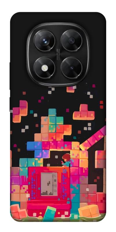 Чохол itsPrint Tetris для Xiaomi Redmi Note 14 Pro 5G, ігри, купити оптом з доставкою