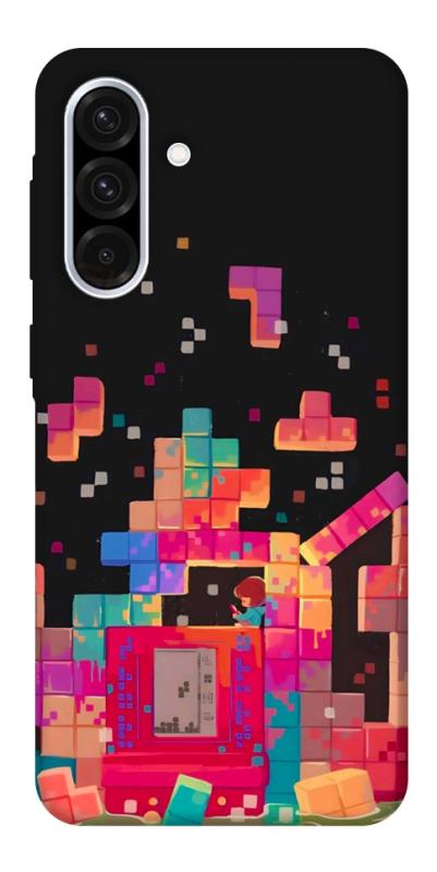 Чохол itsPrint Tetris для Samsung Galaxy A56 5G, ігри, купити оптом з доставкою