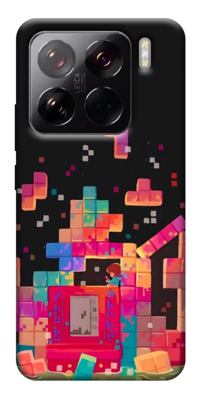 Чохол itsPrint Tetris для Xiaomi 15 Pro, ігри, купити оптом з доставкою