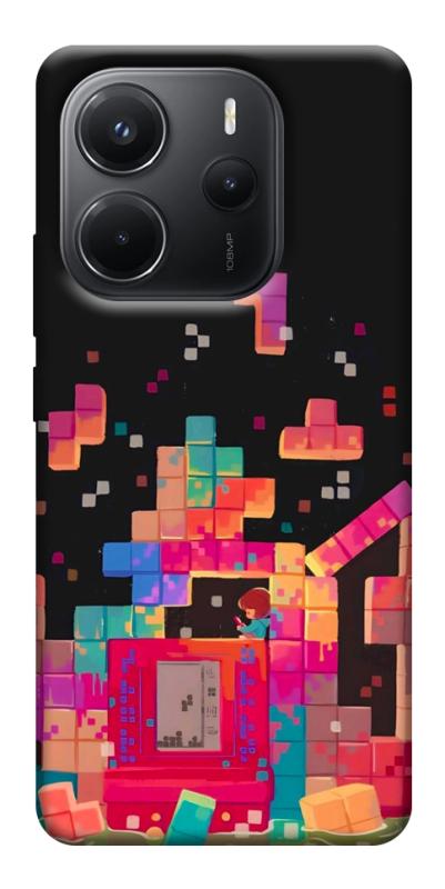Чохол itsPrint Tetris для Xiaomi Redmi Note 14 4G (Europe version), ігри, купити оптом з доставкою