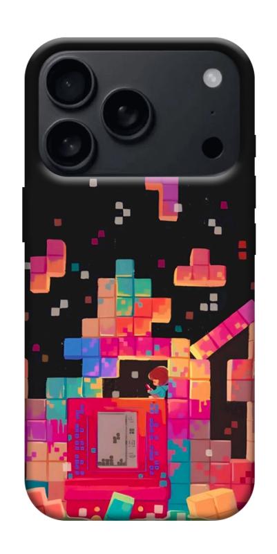 Чохол itsPrint Tetris для Apple iPhone 17 Pro (6.3"), ігри, купити оптом з доставкою