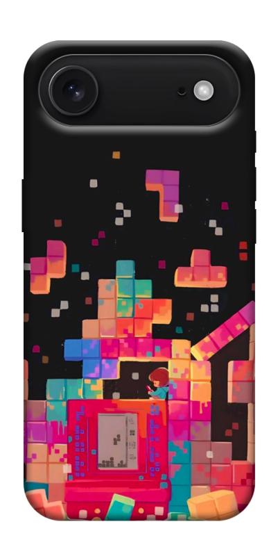 Чохол itsPrint Tetris для Apple iPhone 17 Air (6.5"), ігри, купити оптом з доставкою