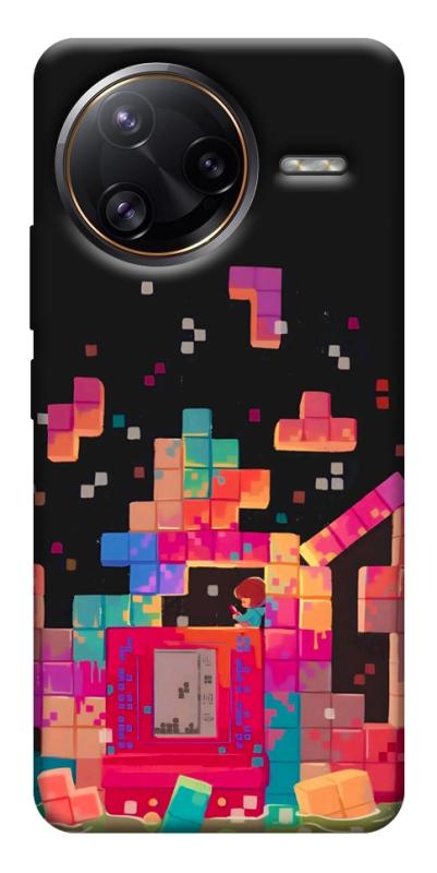 Чохол itsPrint Tetris для Xiaomi Poco F7, ігри, купити оптом з доставкою
