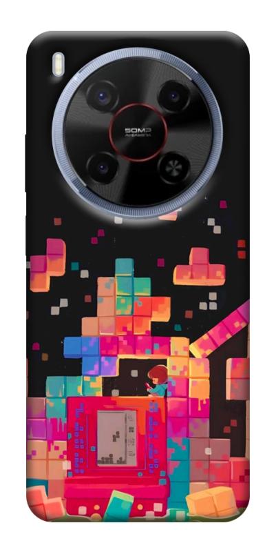 Чохол itsPrint Tetris для ZTE Nubia V70 Max, ігри, купити оптом з доставкою