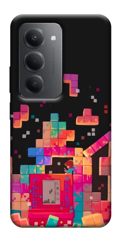 Чохол itsPrint Tetris для Xiaomi Redmi 15 4G (Global) / 5G, ігри, купити оптом з доставкою