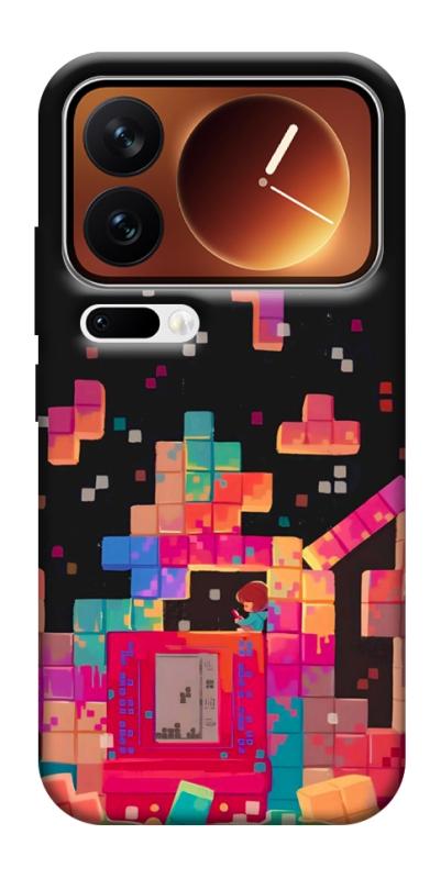 Чохол itsPrint Tetris для Xiaomi 17 Pro Max, ігри, купити оптом з доставкою