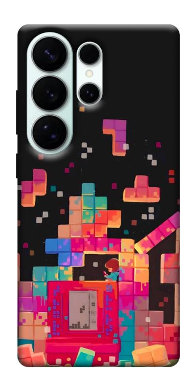 Чохол itsPrint Tetris для Samsung Galaxy S26 Ultra, ігри, купити оптом з доставкою