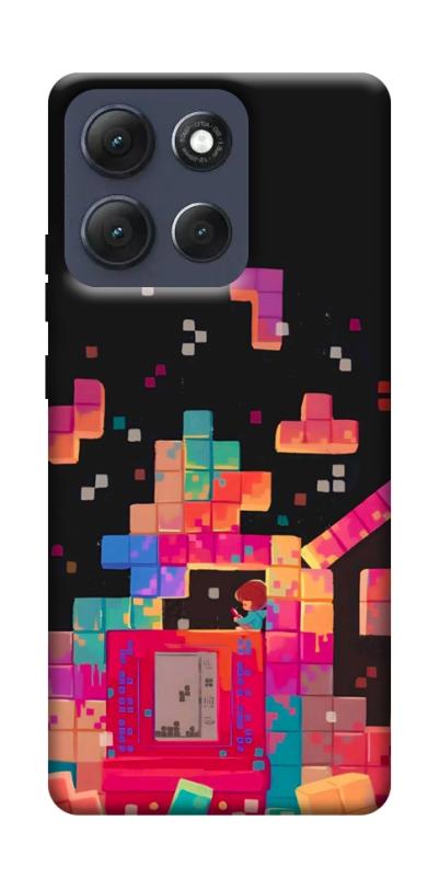 Чохол itsPrint Tetris для Motorola Moto G86 Power, ігри, купити оптом з доставкою