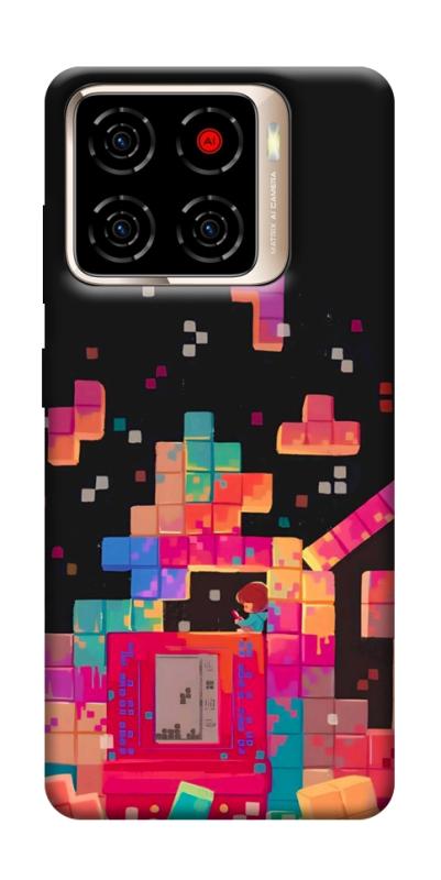 Чохол itsPrint Tetris для ZTE Blade A56, ігри, купити оптом з доставкою