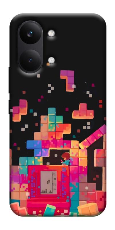 Чохол itsPrint Tetris для Xiaomi Poco X8 Pro Max, ігри, купити оптом з доставкою