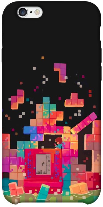 Чехол itsPrint Tetris для Apple iPhone 6/6s plus (5.5"), игры, купить оптом с доставкой