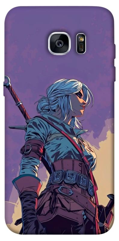 Чохол itsPrint The witcher ciri для Samsung G935F Galaxy S7 Edge, ігри, купити оптом з доставкою