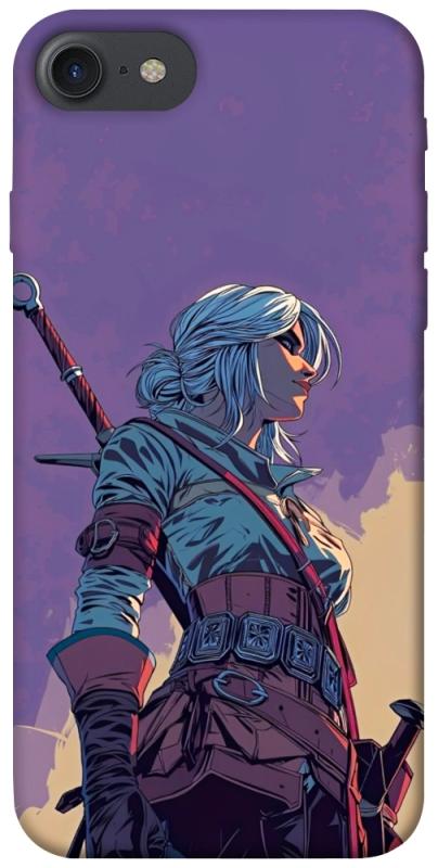 Чехол itsPrint The witcher ciri для Apple iPhone 7 / 8 (4.7"), игры, купить оптом с доставкой
