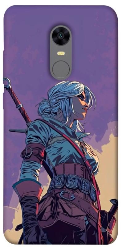 Чохол itsPrint The witcher ciri для Xiaomi Redmi 5 Plus / Redmi Note 5 (Single Camera), ігри, купити оптом з доставкою