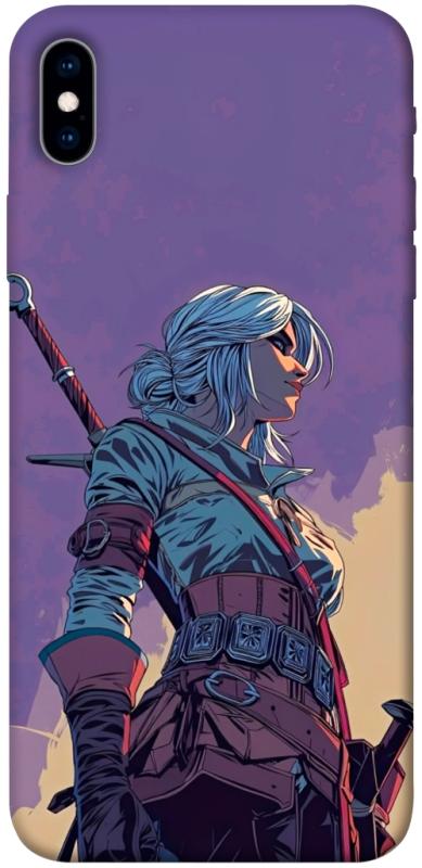 Чохол itsPrint The witcher ciri для Apple iPhone XS Max (6.5"), ігри, купити оптом з доставкою