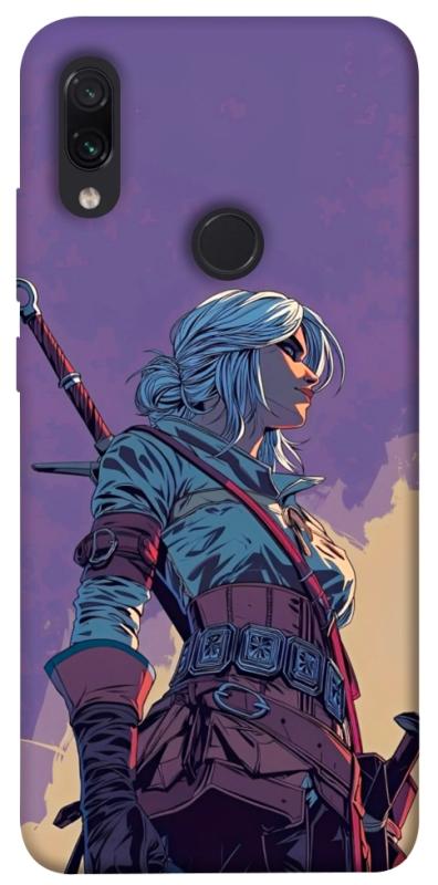 Чохол itsPrint The witcher ciri для Xiaomi Redmi Note 7 / Note 7 Pro / Note 7s, ігри, купити оптом з доставкою