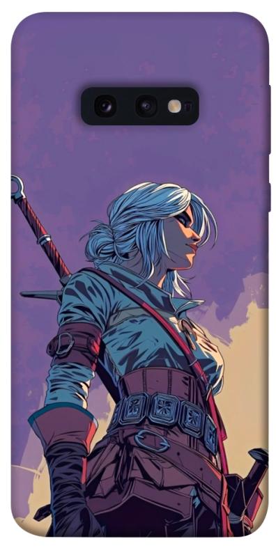 Чохол itsPrint The witcher ciri для Samsung Galaxy S10e, ігри, купити оптом з доставкою