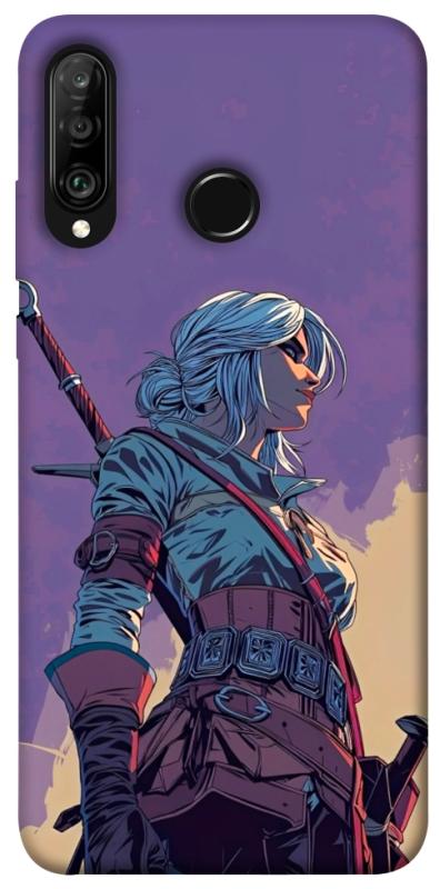 Чехол itsPrint The witcher ciri для Huawei P30 lite, игры, купить оптом с доставкой