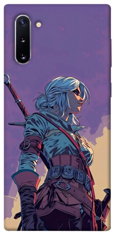 Чохол itsPrint The witcher ciri для Samsung Galaxy Note 10, ігри, купити оптом з доставкою
