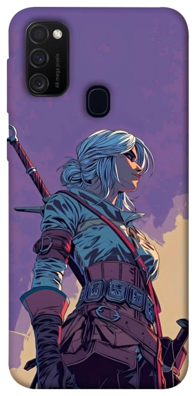 Чохол itsPrint The witcher ciri для Samsung Galaxy M30s / M21, ігри, купити оптом з доставкою