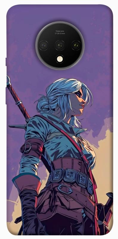 Чехол itsPrint The witcher ciri для OnePlus 7T, игры, купить оптом с доставкой