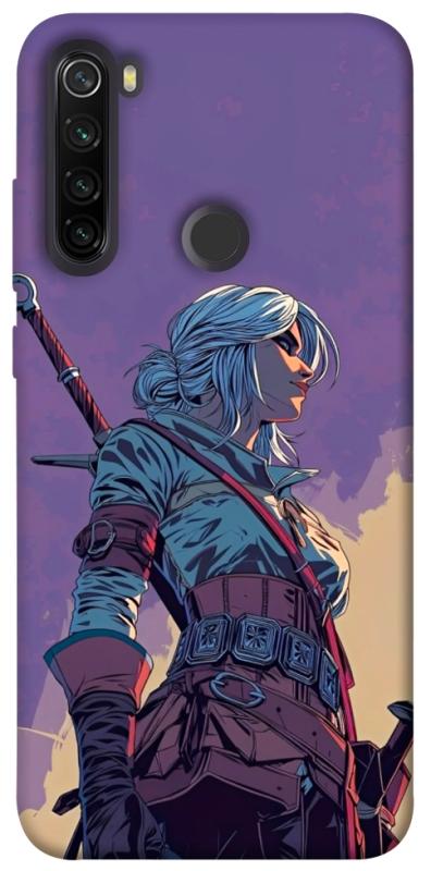 Чохол itsPrint The witcher ciri для Xiaomi Redmi Note 8T, ігри, купити оптом з доставкою